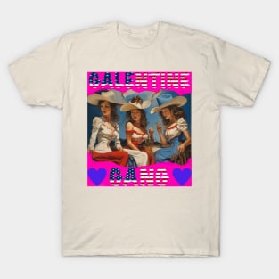 Galentines gang party night T-Shirt